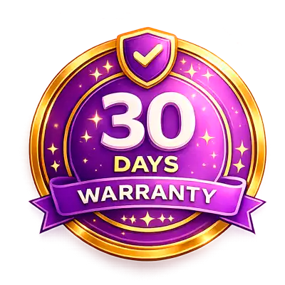 30 Day Warranty